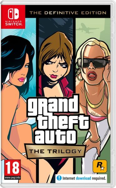 Игра для приставки Nintendo Grand Theft Auto: The Trilogy - Definitive Edition