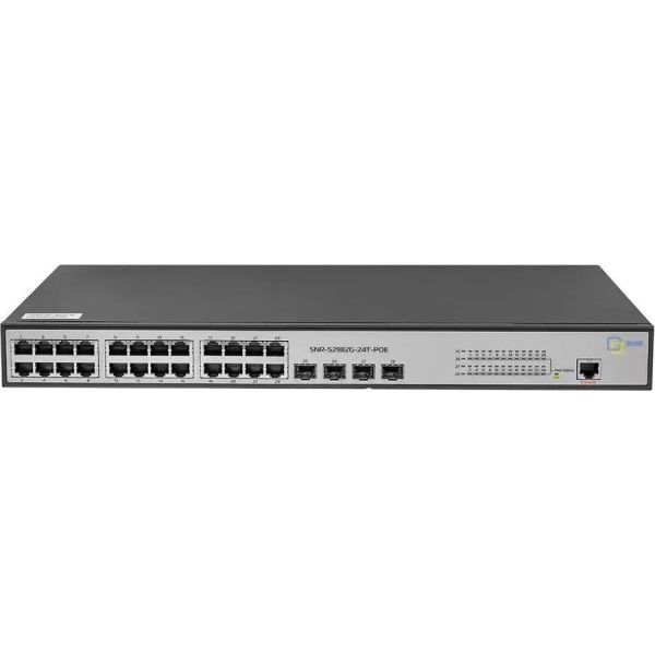 Коммутатор SNR -S2982G-24T-POE-E x1 Гбит/сек, управляемый