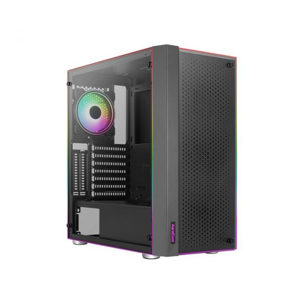 Корпус AeroCool Skribble Midi-Tower черный