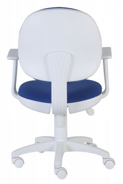 Кресло офисное Бюрократ CH-W356AXSN/15-10 темно-синий 15-10 (пластик белый)