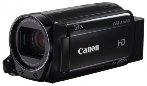 Видеокамера Canon Legria HF R76 черный